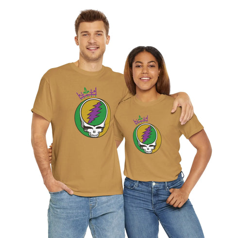 Mardi Gras Grateful Dead T-Shirt StealieShop