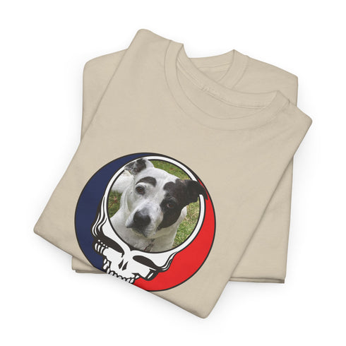 Custom Dog Stealie Unisex Grateful Dead T-Shirt (62)