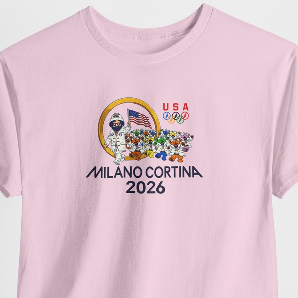 Jerry and The Bears 2026 Olympics Opening Ceremonies Grateful Dead T-Shirt