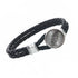 Grateful Dead - 13 Point Lightning Bolt Sterling Silver Leather Bracelet - StealieShop