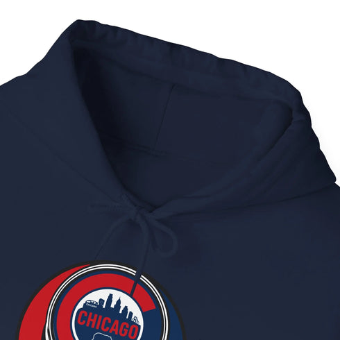 Grateful Dead - Chicago Cubs Grateful Dead Unisex Heavy Blend Hoodie - Hooded Sweatshirt - StealieShop