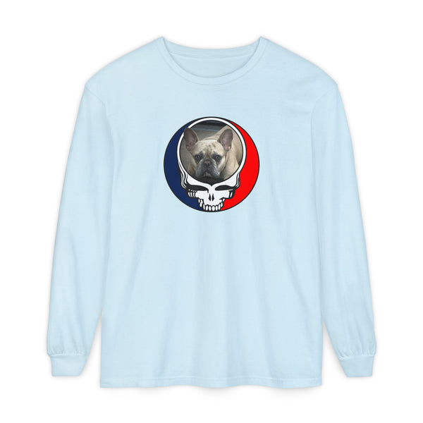 Custom Dog Garment-Dyed Long Sleeve T-Shirt (59)