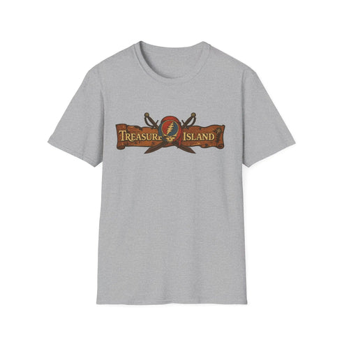 Grateful Dead - Treasure Island Stealie Grateful Dead T-Shirt - StealieShop