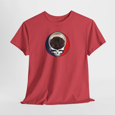 Custom Dog Stealie Unisex Grateful Dead T-Shirt (74)