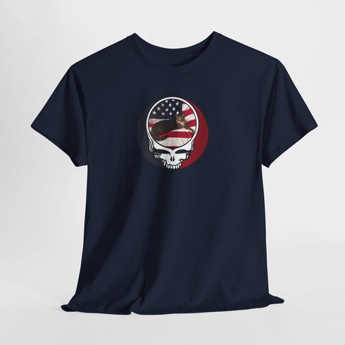 Custom Cat Stealie Grateful Dead T-Shirt (24)