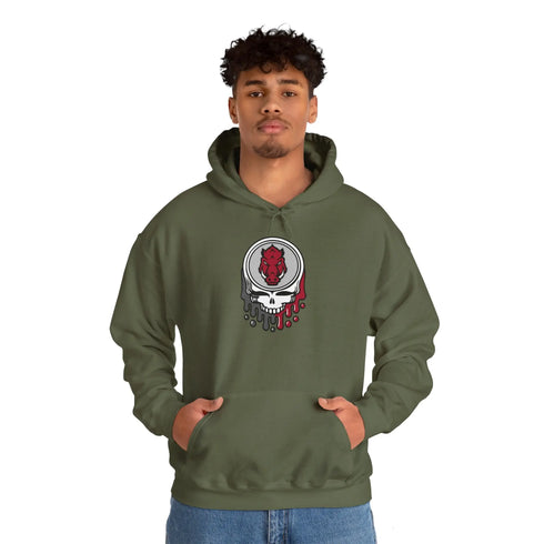 University of Arkansas Grateful Dead Unisex Hoodie StealieShop
