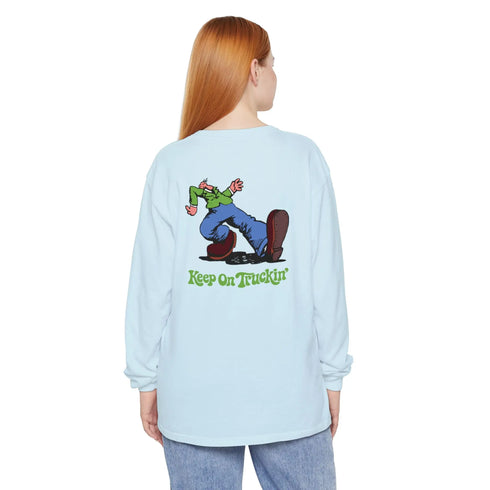 Grateful Dead - The Do-Dah Man Vineyard Collection Garment-Dyed Long Sleeve T-Shirt - StealieShop