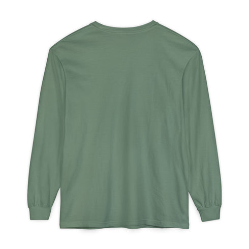 Custom Dog Garment-Dyed Long Sleeve T-Shirt