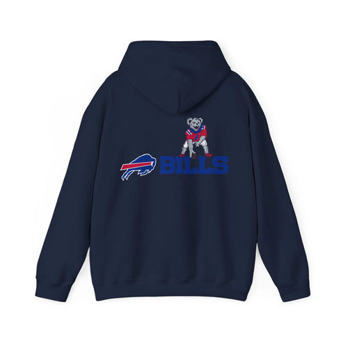 Buffalo Bills Dancing Bear Unisex Heavy Blend™ Hooded Sweatshirt StealieShop