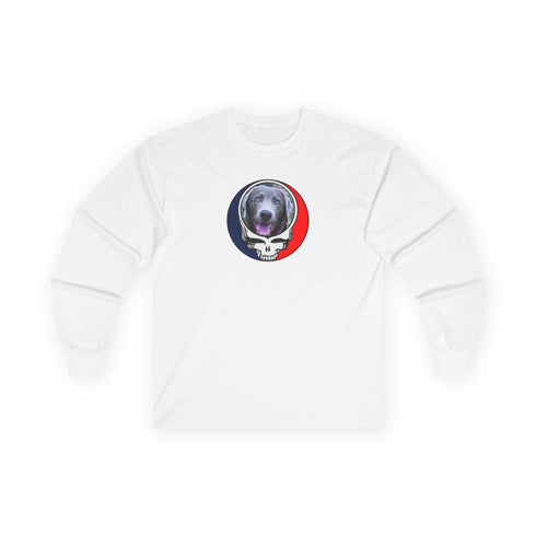 Custom Dog Stealie Grateful Dead Long Sleeve Tee (99)