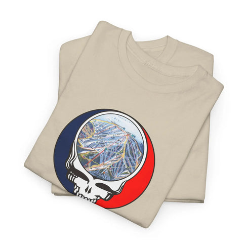 Sun Valley Trail Map Stealie Grateful Dead T-Shirt