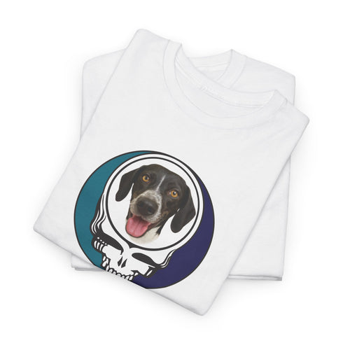 Custom Dog Stealie Unisex Grateful Dead T-Shirt (53)