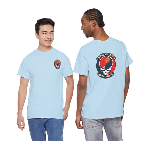 Streamline Concessions Stealie Unisex Grateful Dead T-Shirt