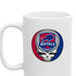 Grateful Dead - The Gridiron Collection: Buffalo Bills Stealie Ceramic Coffee Mug - NFL - StealieShop