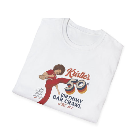 Kristie's 50th Birthday Bar Crawl T-Shirt