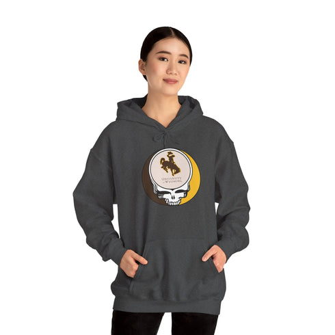 University of Wyoming Grateful Dead Unisex Heavy Blend Hoodie StealieShop