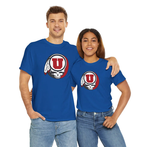 University of Utah Utes Grateful Dead T-Shirt StealieShop
