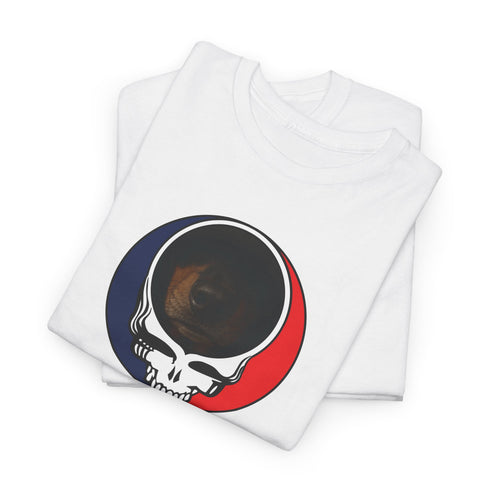 Custom Dog Stealie Unisex Grateful Dead T-Shirt (157)