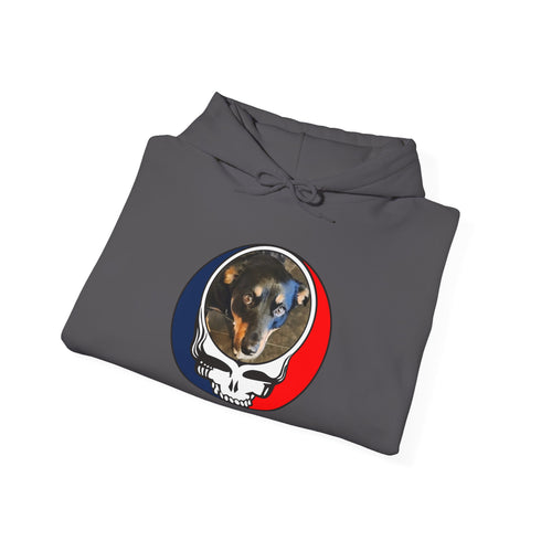 Custom Dog Stealie Premium Unisex Stealie Hoodie (130)