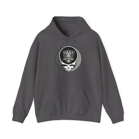 Grateful Dead - Las Vegas Raiders Stealie Grateful Dead Hooded Sweatshirt - NFL - StealieShop