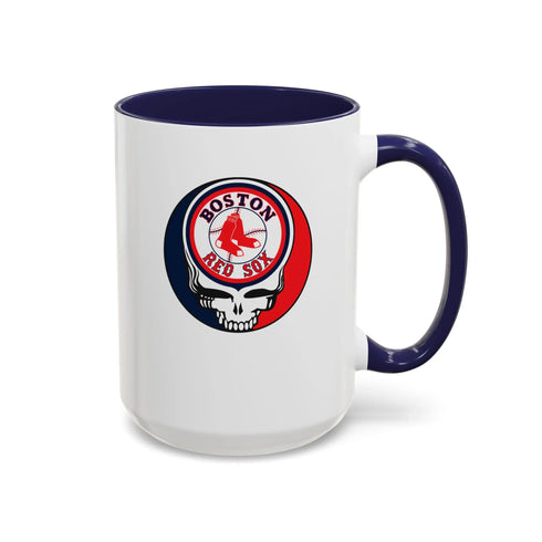 Boston Red Sox Grateful Dead Coffee Mug Printify