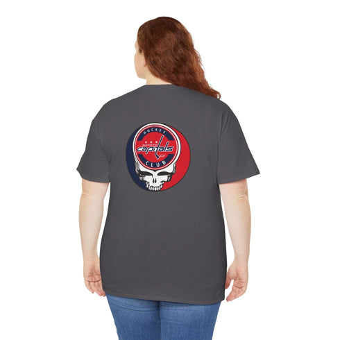 Washington Capitals Grateful Dead Steal Your Face T-Shirt - NHL StealieShop