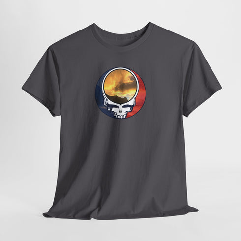 Custom Stealie Unisex Grateful Dead T-Shirt (65-1)