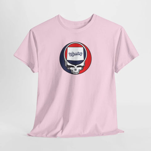 Wyoming Map Stealie Grateful Dead T-Shirt