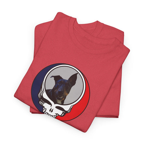 Custom Dog Stealie Unisex Grateful Dead T-Shirt (83)