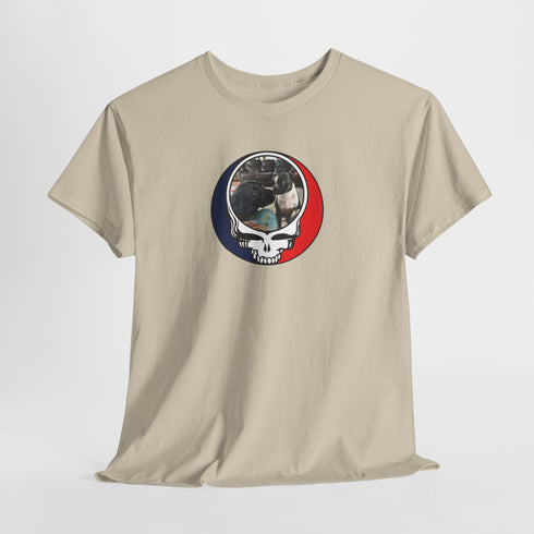 Custom Dog Stealie Unisex Grateful Dead T-Shirt (169)