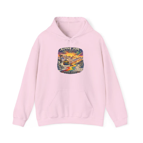 "Alpine Jam" 2026 Milan Cortina Olympics Unisex Heavy Blend Grateful Dead Hoodie