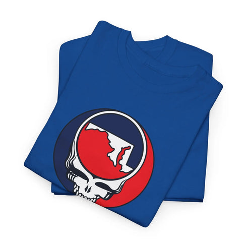 Maryland Map Stealie Grateful Dead T-Shirt