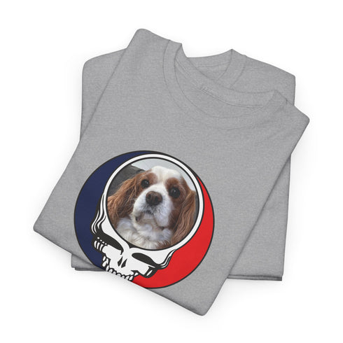 Custom Dog Stealie Unisex Grateful Dead T-Shirt (101)
