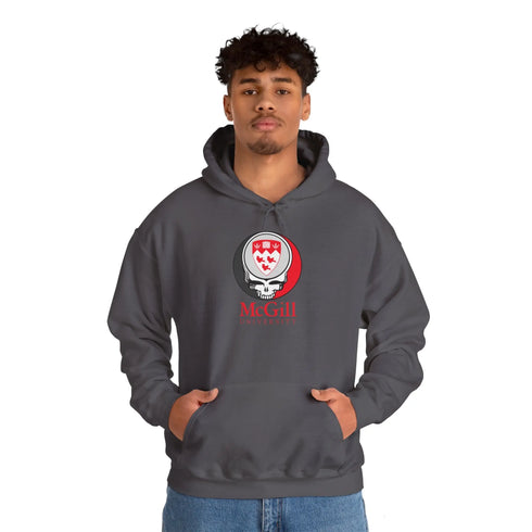 McGill University Grateful Dead Unisex Heavy Blend Hoodie StealieShop