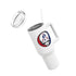 Grateful Dead - Retro Pat The Patriot Stealie "Fat Man" Tumbler, Double Insulated 40oz Travel Mug - StealieShop