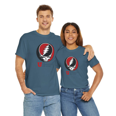 University of Utah Grateful Dead T-Shirt Printify