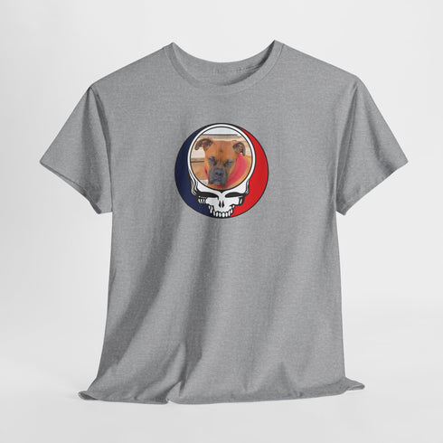 Custom Dog Stealie Unisex Grateful Dead T-Shirt (131)
