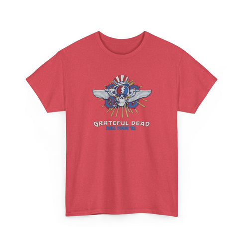 Fall Tour '82 Unisex Grateful Dead T-Shirt - Icons From The Road Collection