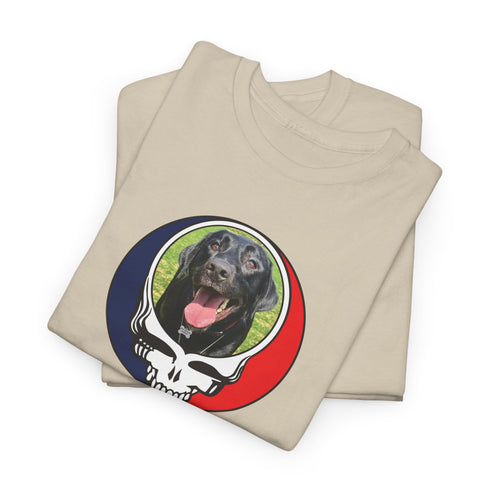 Custom Dog Stealie Unisex Grateful Dead T-Shirt (143)
