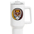 Grateful Dead - The Gridiron Collection: Washington Commanders Stealie "Fat Man" Tumbler, Double Insulated 40oz Travel Mug - NFL - StealieShop