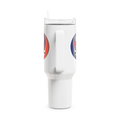 Grateful Dead - New York Islanders Stealie "Fat Man" Tumbler, Double Insulated 40oz Travel Mug - StealieShop