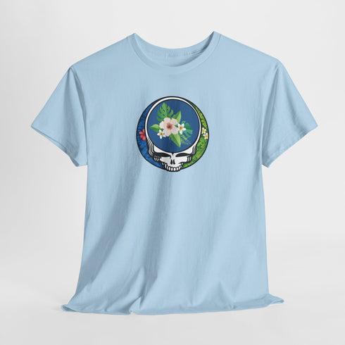 Tropical Stealie Unisex Grateful Dead T-Shirt