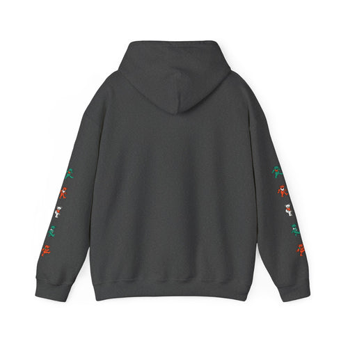 Irish Stealie with Dancing Bears Sleeves Premium Unisex Hoodie