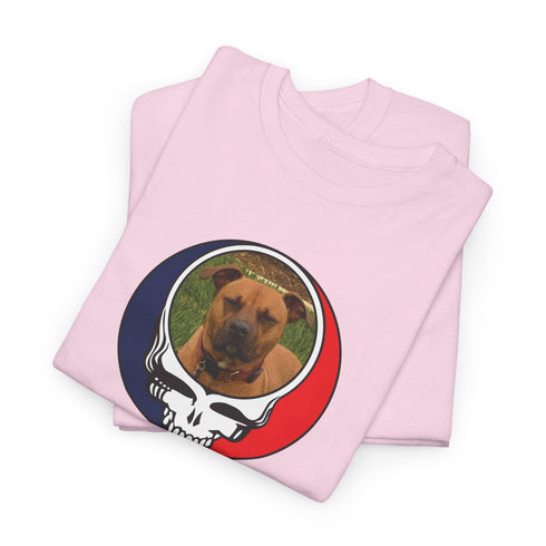Custom Dog Stealie Unisex Grateful Dead T-Shirt (133)