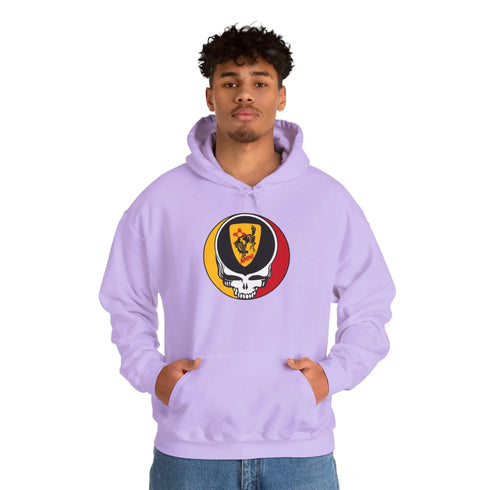 New Mexico Military Institute Grateful Dead Steal Your Face Unisex Hoodie StealieShop