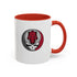 Arkansas Razorbacks Grateful Dead Coffee Mug Printify