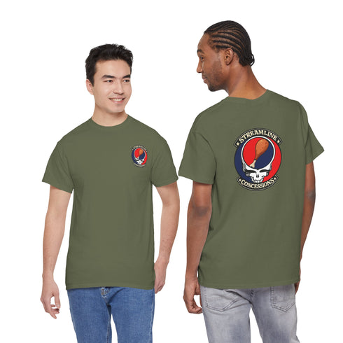 Streamline Concessions Stealie Unisex Grateful Dead T-Shirt