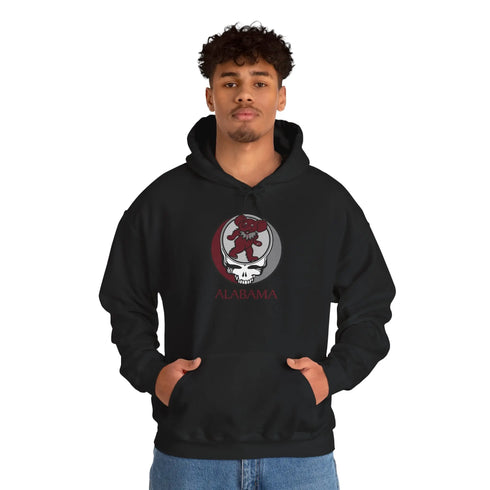 Grateful Dead - Alabama Stealie Grateful Dead Unisex Heavy Blend Hoodie - Hooded Sweatshirt - StealieShop