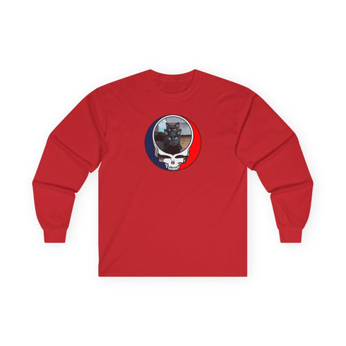 Custom Cat Stealie Grateful Dead Long Sleeve Tee (60)