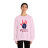 Grateful Dead - Jarry's Hand | Life is dead. Crewneck Sweatshirt - StealieShop